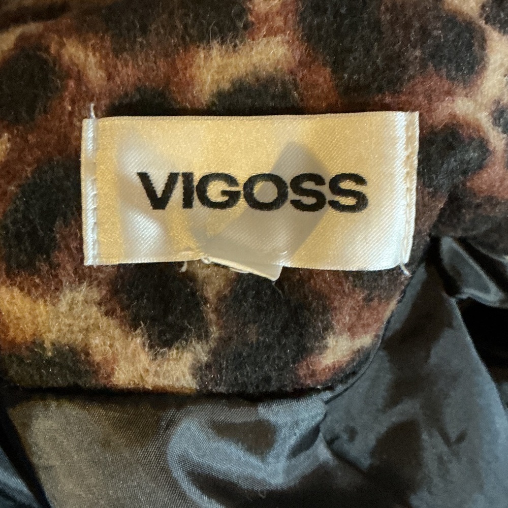 Vigoss Leopard Print Teddy Jacket - Picture 2 of 5